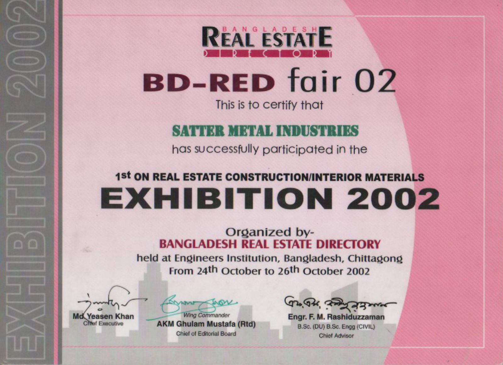 Certificate · October 2002