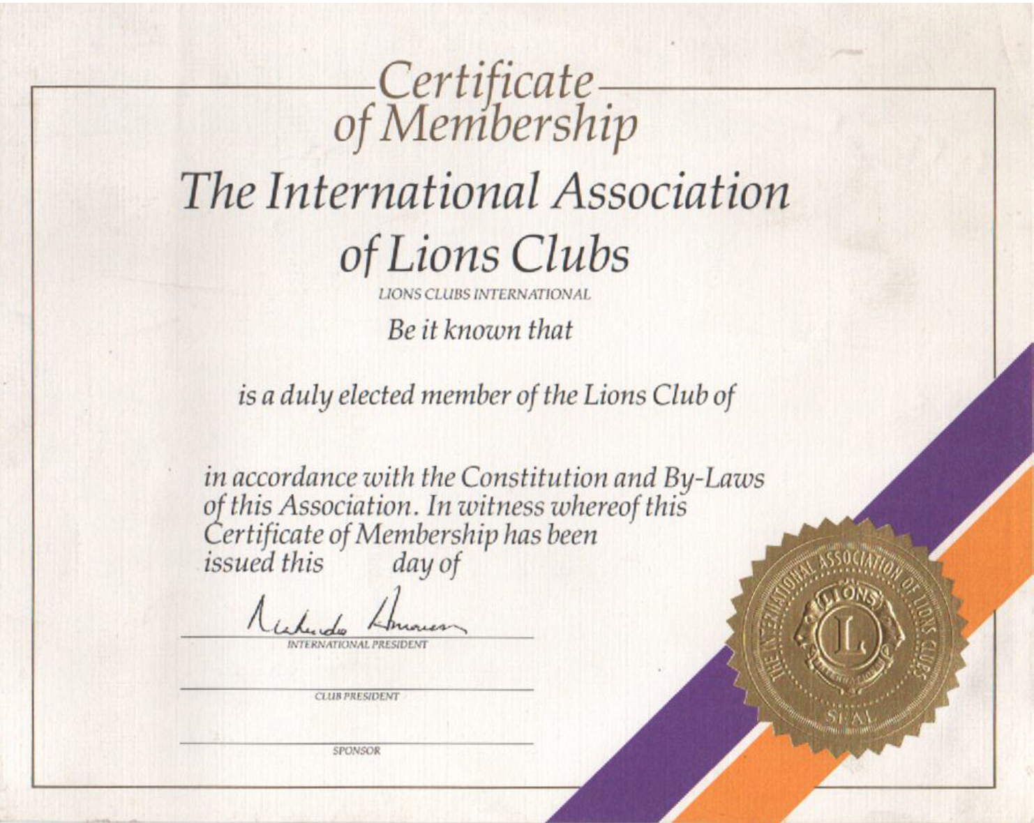 Certificate · October 2005